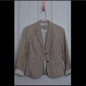 Linen Banana Republic Blazer